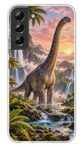 Brachiosaurus Jungle River phone case