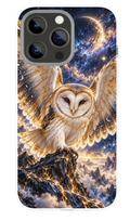 Celestial Barn Owl phone case mockup