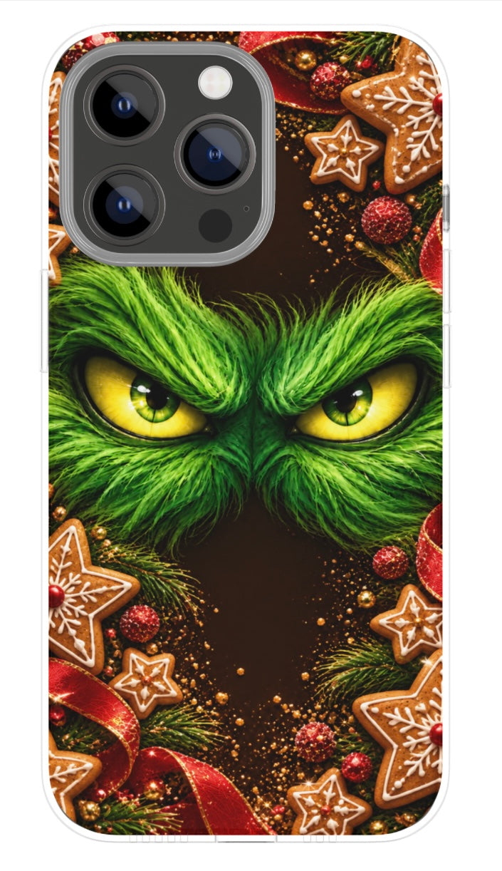 Christmas Mischief Gingerbread phone case
