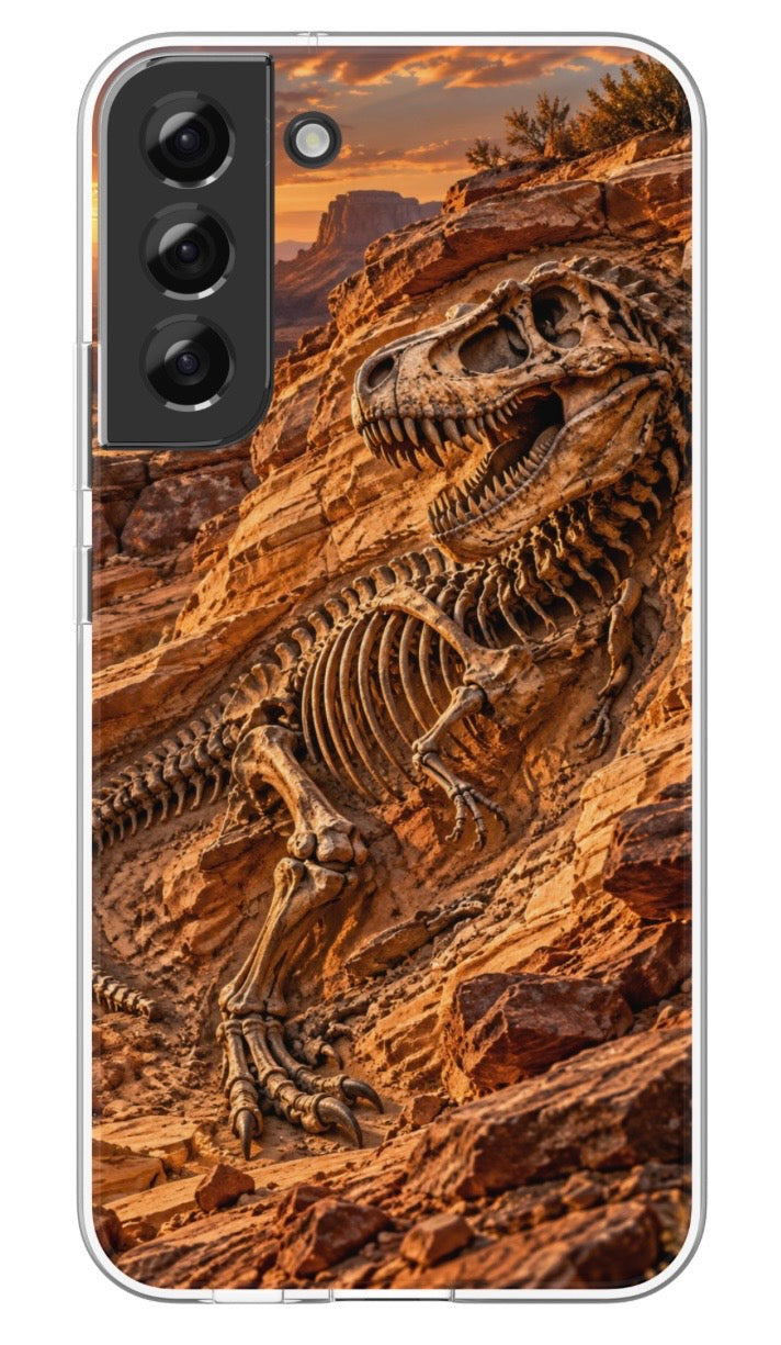 Desert Dinosaur Fossil design phone case