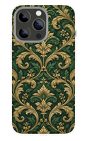 Emerald Baroque phone case
