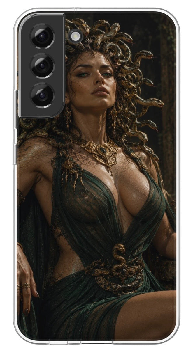 Emerald Medusa phone case