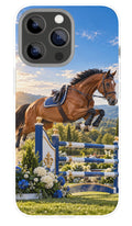 Equestrian Jumping phone case