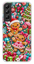 Gingerbread Christmas Party phone case