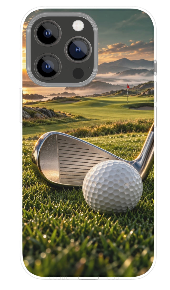 Golf Sunset phone case