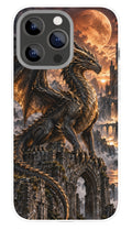 Gothic Cathedral Dragon phone case