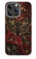 Gothic Red Rose Medallion phone case