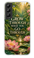 Grow Through What You Go Through phone case