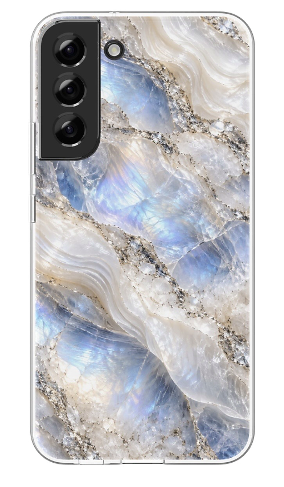 Icy Blue Marble phone case