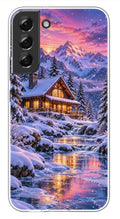 Twilight Alpine Hideaway – phone case mockup
