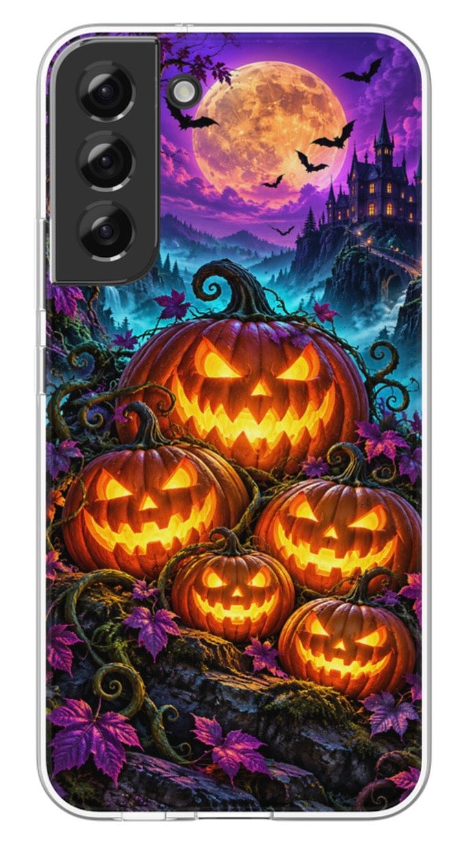Enchanted Pumpkin Night phone case
