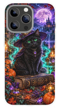 Moonlit Witch's Familiar phone case
