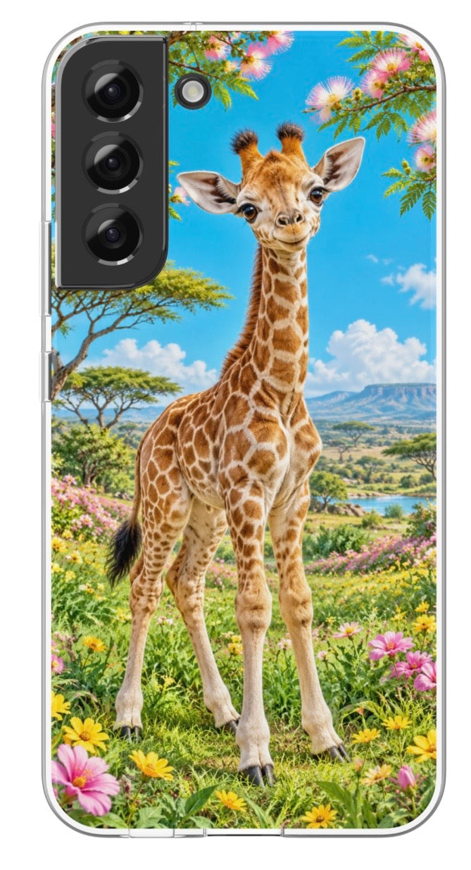 Savannah Giraffe Garden phone case