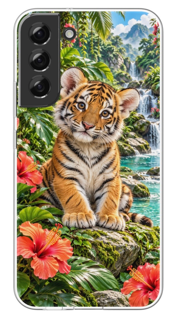 Jungle Tiger Cub phone case