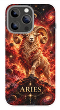 Celestial Aries Ram phone case mockup