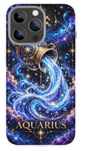 Aquarius Cosmic Waters phone case