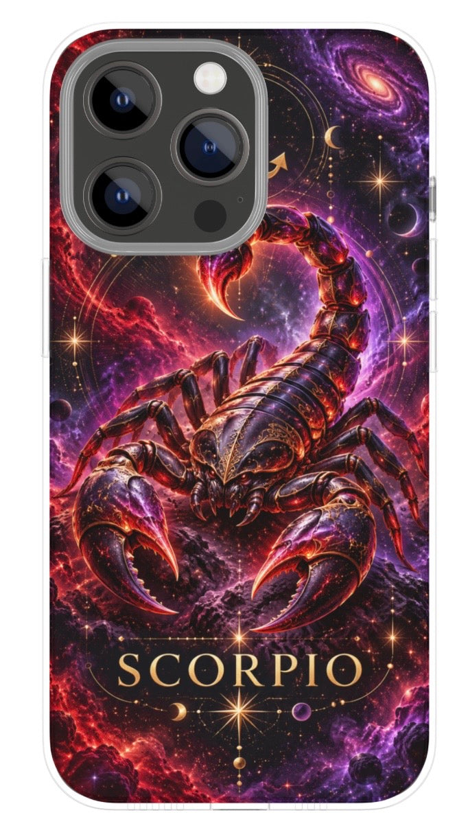 Scorpio Cosmic Scorpion phone case