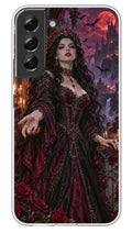 Crimson Gothic Countess phone case