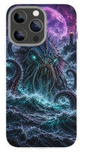 Moonlit Abyss Kraken phone case