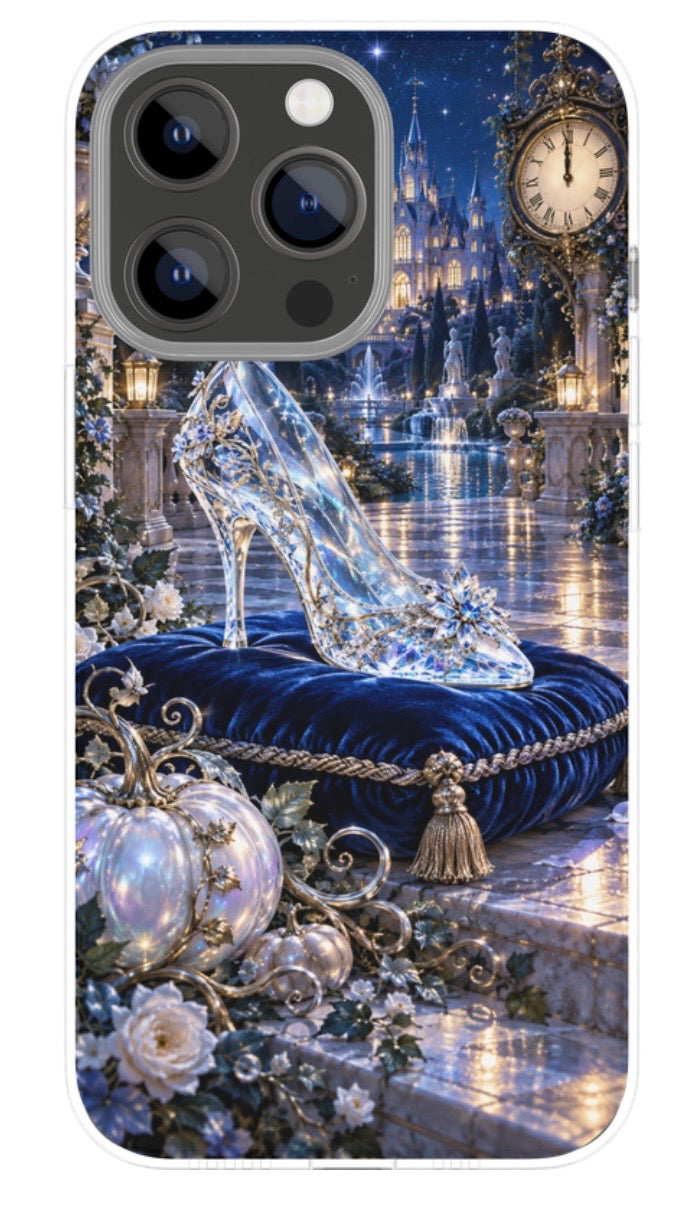 Midnight Glass Slipper phone case
