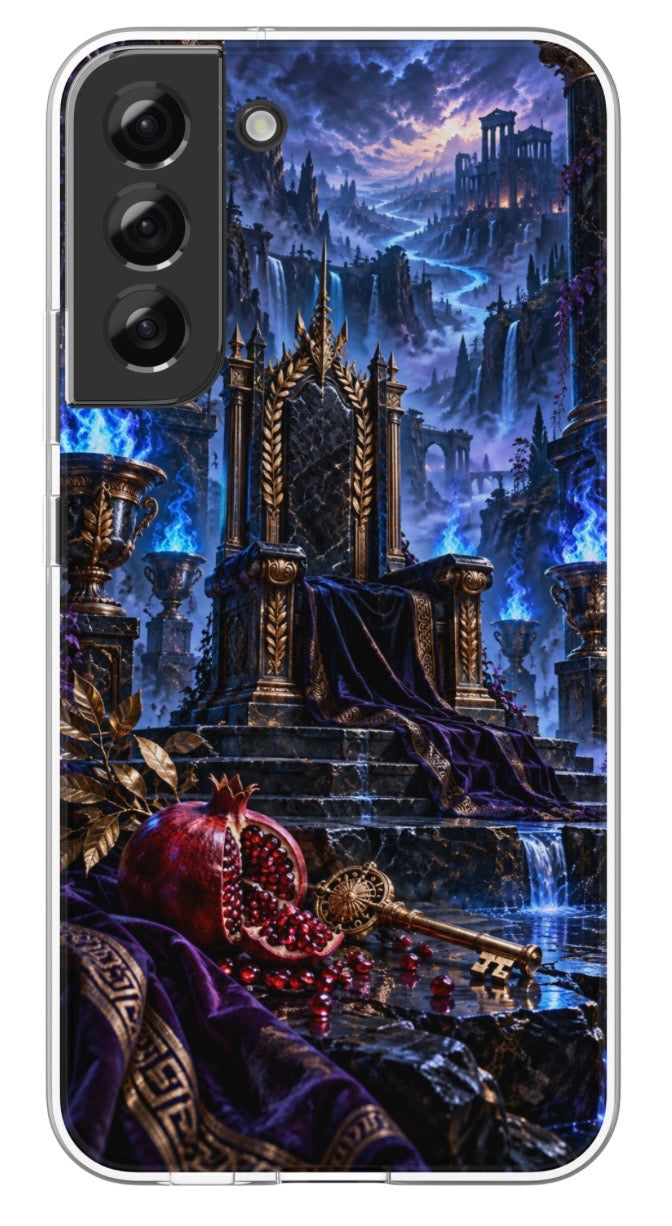 Moonlit Enchanted Library phone case