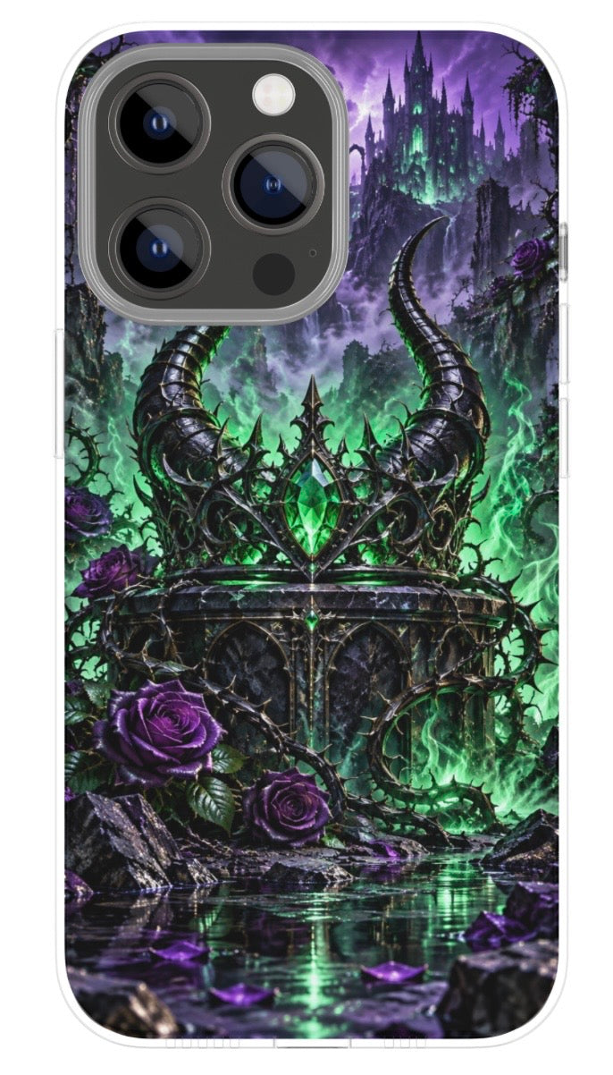 Enchanted Castle Waterfall phone case