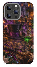 Midnight Alchemist's Chamber phone case