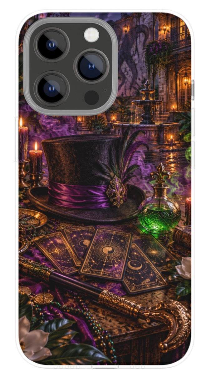 Midnight Alchemist's Chamber phone case