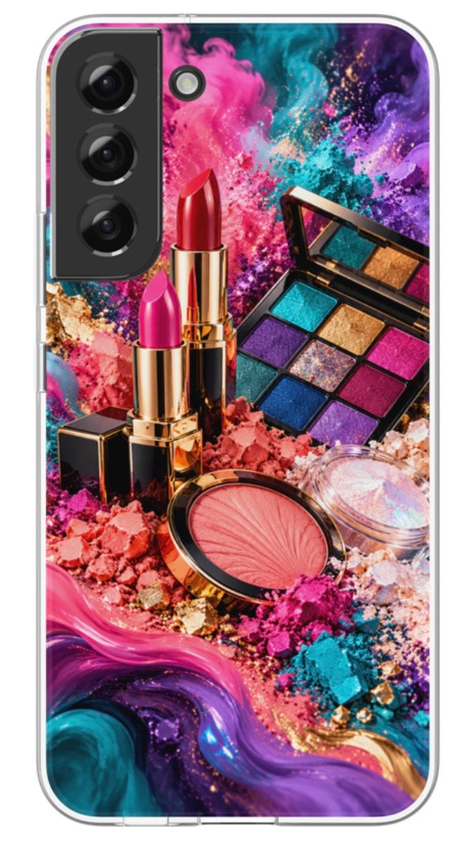 Rose Gold Makeup Glamour phone case