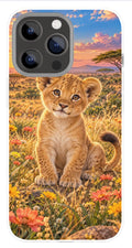 Savannah Lion Cub phone case