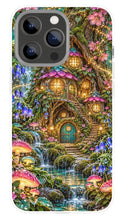 Enchanted Mushroom Cottage phone case