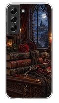 Midnight Gothic Study phone case mockup