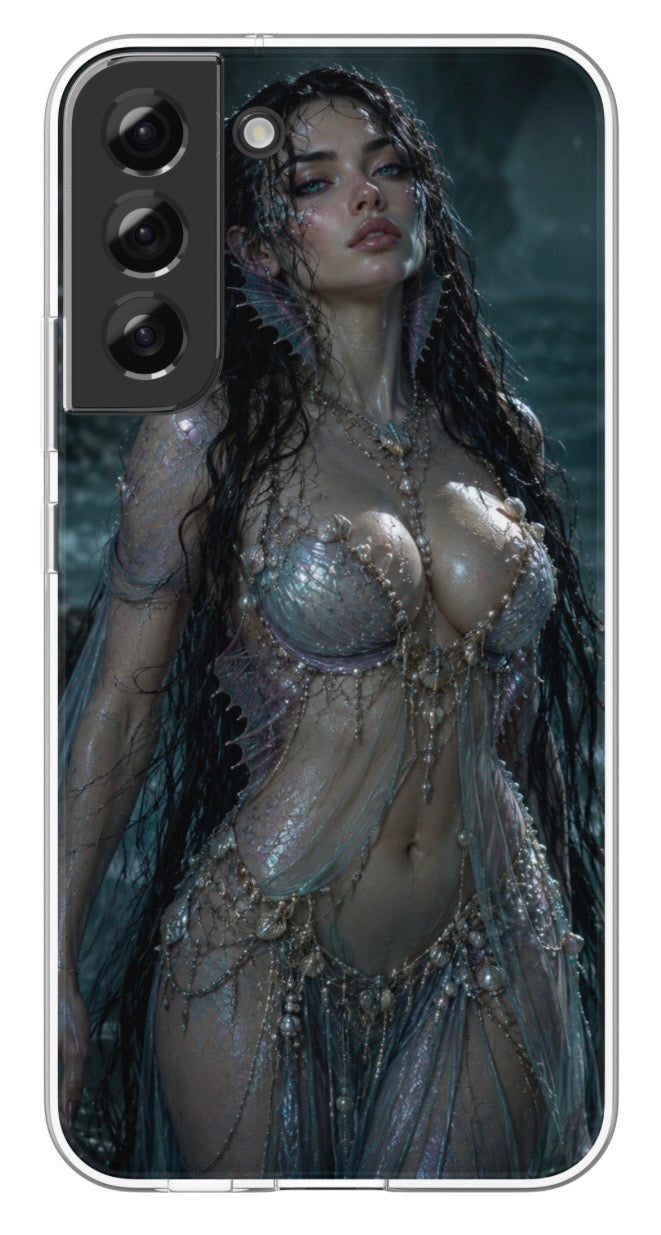 Moonlit Sea Siren phone case