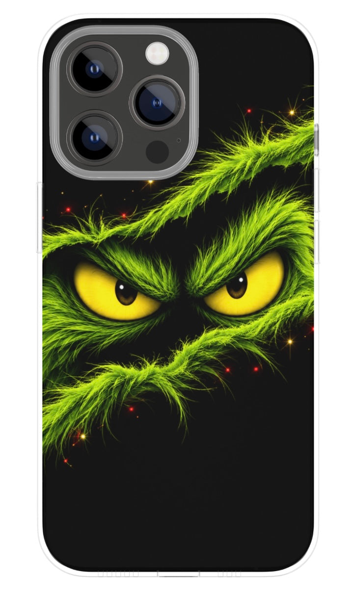 Neon Skull Fire phone case