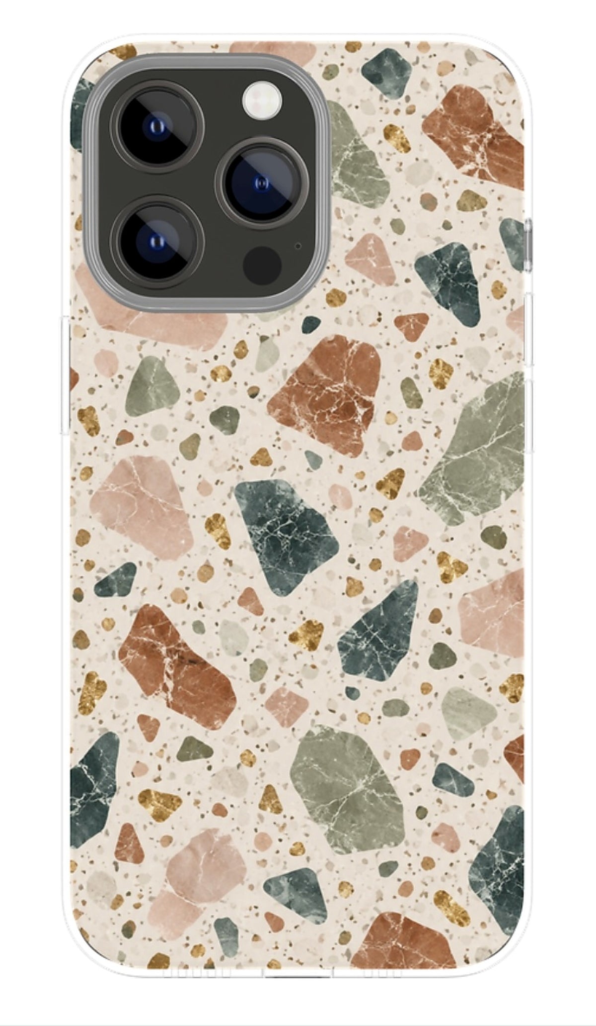 Pastel Terrazzo phone case mockup