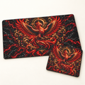 Phoenix Rising desk mat and mouse pad bundle