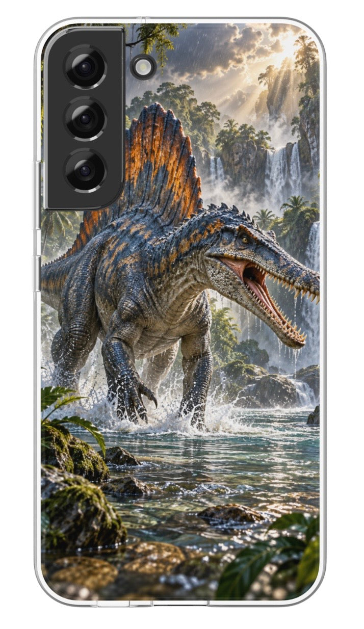 Spinosaurus River Hunt phone case