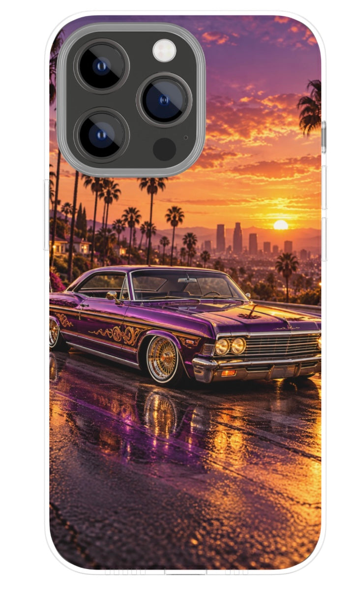 Sunset Lowrider phone case