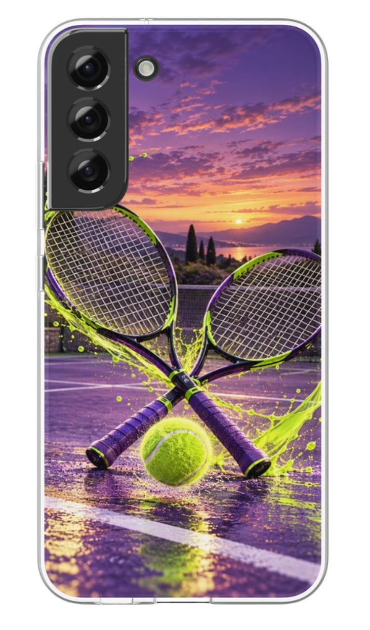 Tennis Sunset phone case