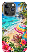 Tropical Beach Escape phone case