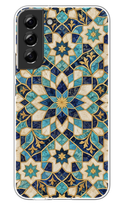 Turquoise Mosaic Pattern phone case