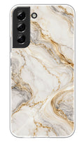 White Gold Marble phone case mockup